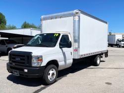 2019 FORD E350 Super Duty Cutaway 16ft Box Truck with Liftgate
