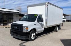2021 FORD E350 SD Cutaway 16ft Box Truck with Lift Gate 
