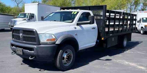2012 RAM 3500 16ft Stake Bed Truck with Liftgate 6.7L Cummins Diesel